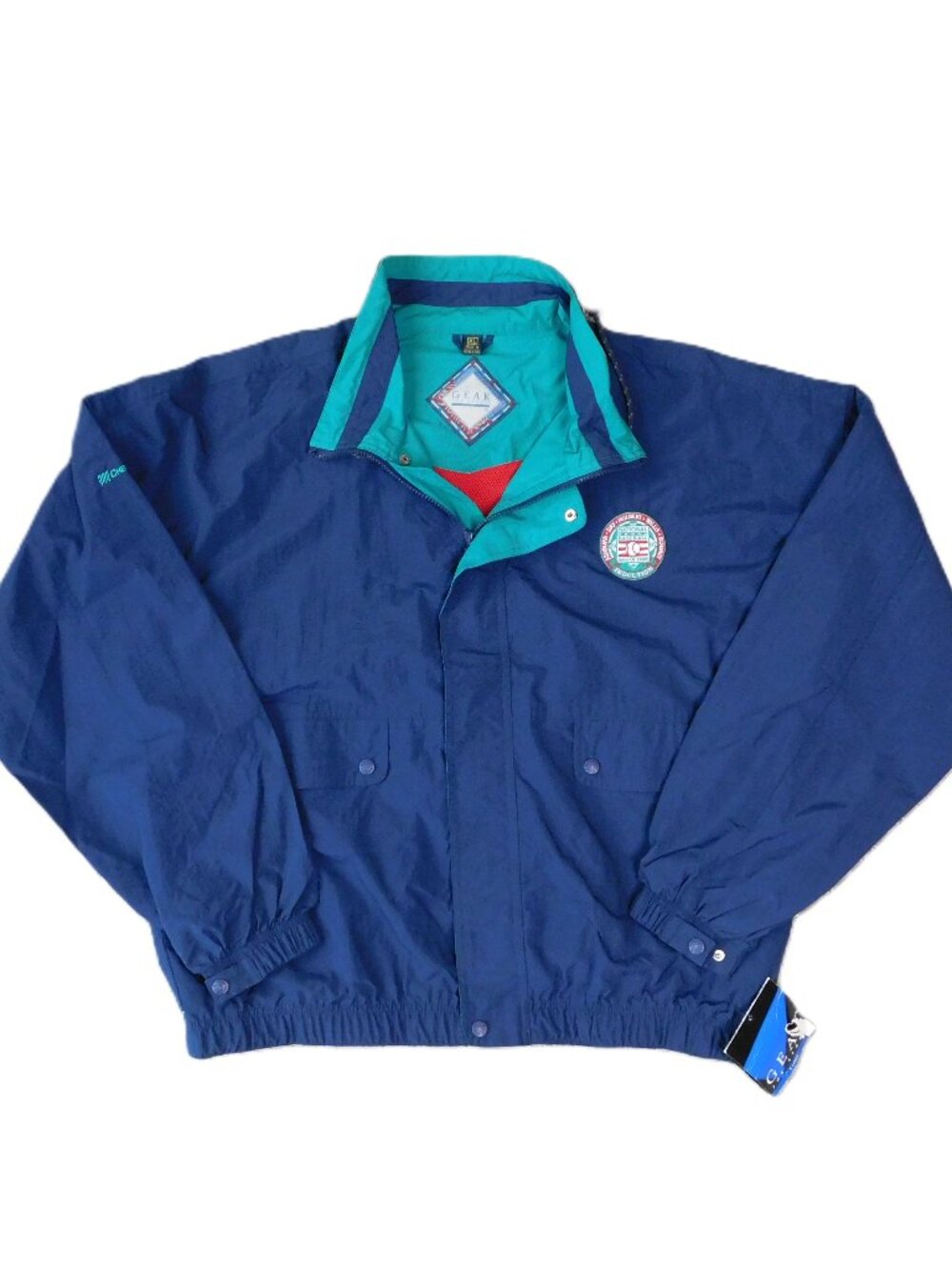 Vintage Baseball Hall of Fame Gear Jacket for Class of 1995 | Blue | NWT | XL